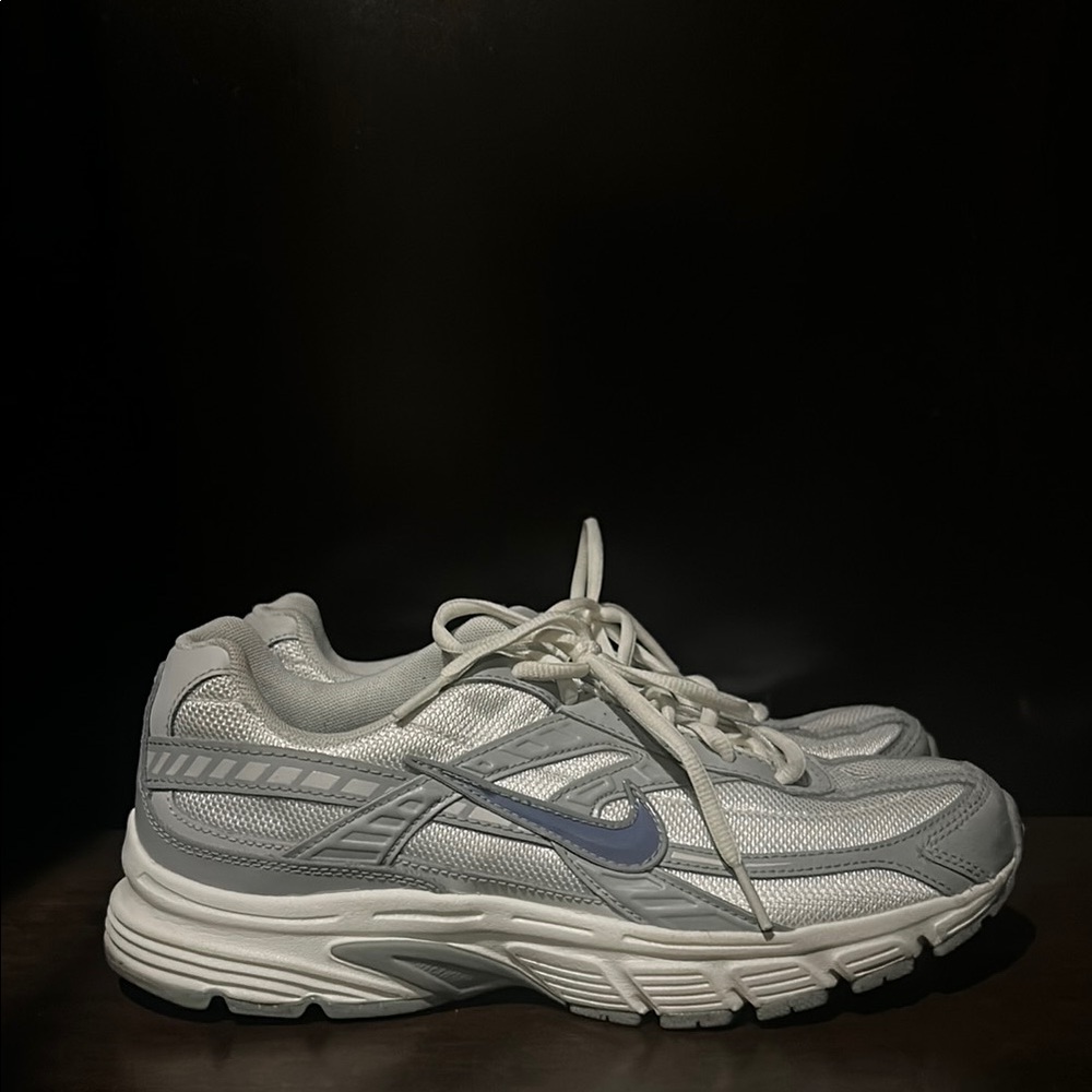 Nike White and Gray Sneakers
